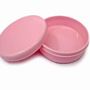 Potinhos para Lembrancinhas - 10 unid - Latinha Plástica Rosa