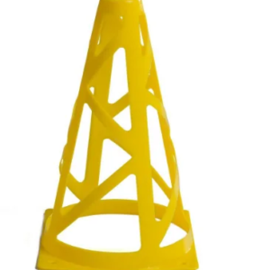 Cone de 18cm Flexível para Treinamento - Amarelo