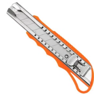 Estilete Lamina Larga 15x2cm Cores Sortidas