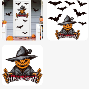 Decoração de Parede Halloween - Abóbora